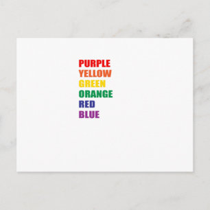 Optische verlichting briefkaart