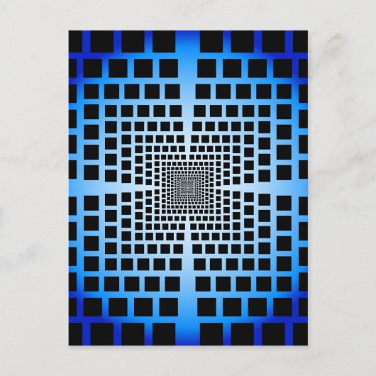 Optische verlichting briefkaart (Voorkant)