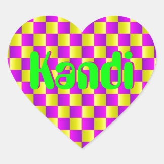 Optische verlichting hart sticker