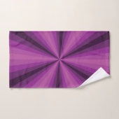 Optische verlichting Paarse handdoekset Bad Handdoek (Handdoek)