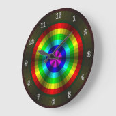 Optische verlichting Rainboogklok Grote Klok (Hoek)