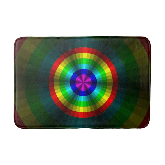 Optische verlichting Rainbow Bath Mat (Voorkant)