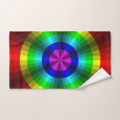 Optische verlichting Rainbow Bathroom-handdoekset Bad Handdoek (Handdoek)