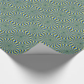 Optische verlooppapier voor verlichting cadeaupapier (Hoek)
