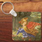 Optocht van de Wijzen Engel van Benozzo Gozzoli Sleutelhanger (Voorkant)