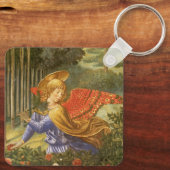 Optocht van de Wijzen Engel van Benozzo Gozzoli Sleutelhanger (Achterkant)