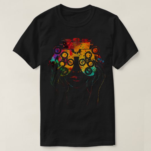 Optometrie Art T-shirt (Design voorkant)