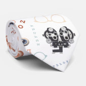 Optometrie in wit stropdas (Opgerold)