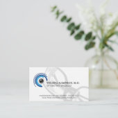 Optometrie Logo | Voorgeschreven bril Visitekaartje (Staand voorkant)