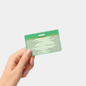 Optometrie Medische Spaanse Badges (Handheld)