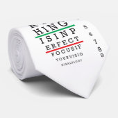 Optometrie Ooggrafiek Stropdas (Opgerold)