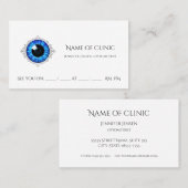 Optométrie Professionnelle Rendez-vous Blue Iris E (Devant / Derrière)