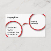 Optometrische Visitekaartjes (Voorkant)