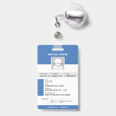 Optometrist-badge Badge (Achterkant met uittrekbare clip)