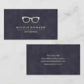 optometrist | Bril Visitekaartje (Voorkant / Achterkant)