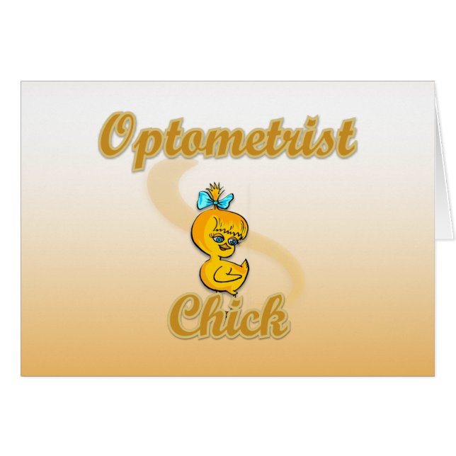 Optometrist Chick (Voorkant Horizontaal)