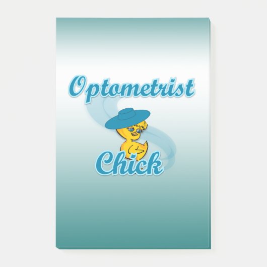 Optometrist Chick #3 Post-it® Notes (Voorkant)