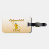 Optometrist Chick Bagagelabel (Achterkant horizontaal)