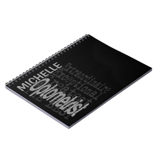 Optometrist Extraordinaire CUSTOM Notitieboek (Linkerzijde)