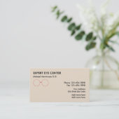 Optometrist Eye CEnter Visitekaartje (Staand voorkant)