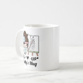 Optometrist Eye Doctor Gift Koffiemok (Voorkant links)