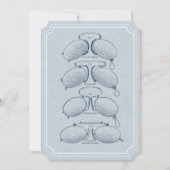 Optometrist  Eyeglassekaart Afstuderen Kaart (Voorkant)