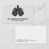 optometrist | geneesheer | Technologie Afsprakenkaartje (Voorkant / Achterkant)