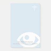 Optometrist | Gepersonaliseerde naam van Eye Speci Post-it® Notes (Voorkant)