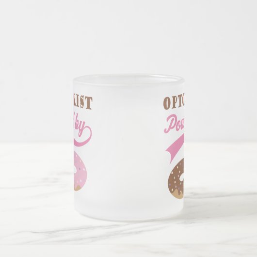 Optometrist Gift (Donuts) Matglas Koffiemok (Center)