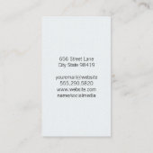 optometrist | Horopteruitrusting Visitekaartje (Achterkant)