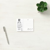 Optometrist oogarts oog bestemming post-it® notes (Kantoor)