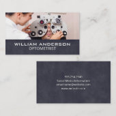 optometrist | oogspecialist | dokter visitekaartje (Voorkant / Achterkant)