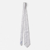 Optometrist Optician Eye Test Chart and Specs  Stropdas (Achterkant)