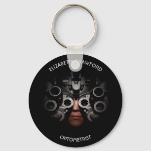 Optometrist Optometrist Test Vision Oftalmoloog Sleutelhanger