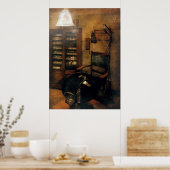 Optometrist - Optometristen Kantoor Poster (Keuken)