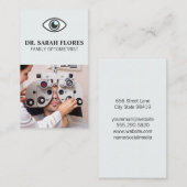 Optometrist | Phoropteruitrusting Visitekaartje (Voorkant / Achterkant)