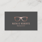 Optometrist Roos Gold Eyewear Oogbril Visitekaartje (Voorkant)