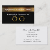 Optometrist Visitekaartjes (Voorkant / Achterkant)