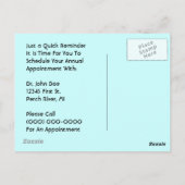 Optometrist voor briefkaart Retro "I" Care Profess (Achterkant)