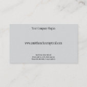 Optometristen Visitekaartje (Achterkant)