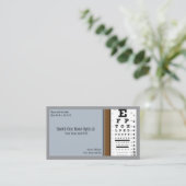 Optometristen Visitekaartje (Staand voorkant)