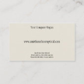 Optometristen Visitekaartje (Achterkant)