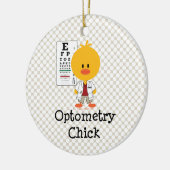 Optometry Chick Ornament (Links)