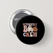 Optometry Crew Optometry Boo Crew Halloween Optici Ronde Button 5,7 Cm (Voorkant /achterkant)