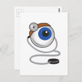 OPTOMITRIST EYE BRIEFKAART (Voorkant / Achterkant)
