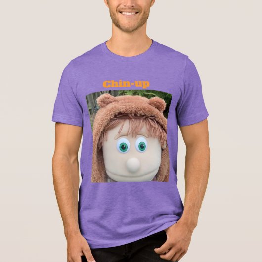 Optrekken Charlie Tri-Blend Shirt (Voorkant)