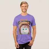 Optrekken Charlie Tri-Blend Shirt (Voorkant volledig)