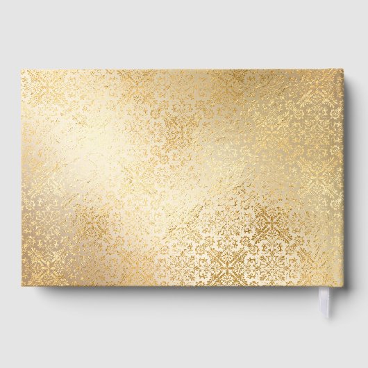 Opulence dorée Noël Mariage floral (Verso)