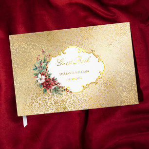 Opulence dorée Noël Mariage floral
