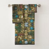 Opulent Josef Hoffmann Design Bad Handdoek (Insitu)